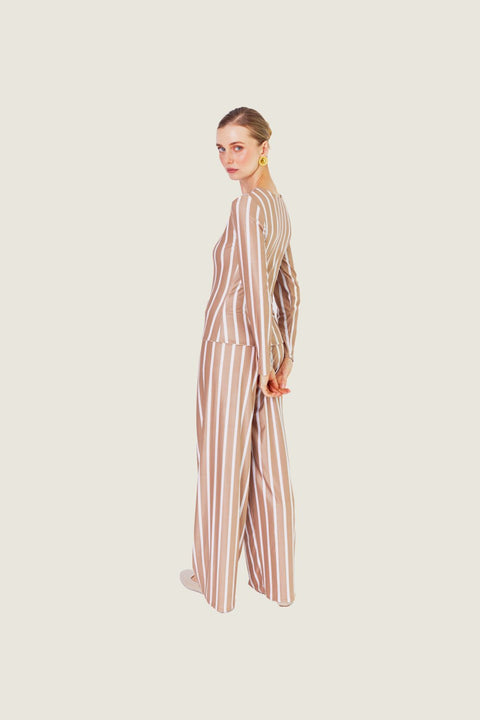 CHESTNUT STRIPE SET