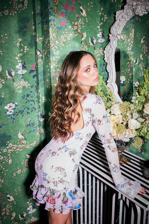 ELE FLORAL HOLIDAY DRESS