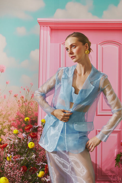 LUX ORGANZA BLAZER