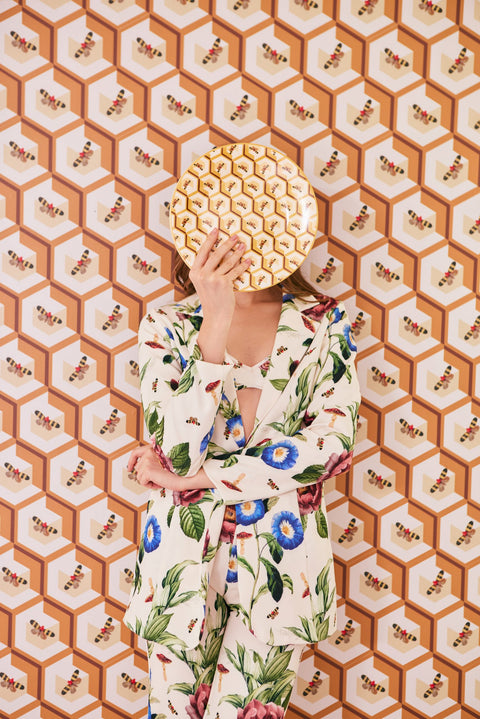 MINI HONEY COMB DINNER PLATES