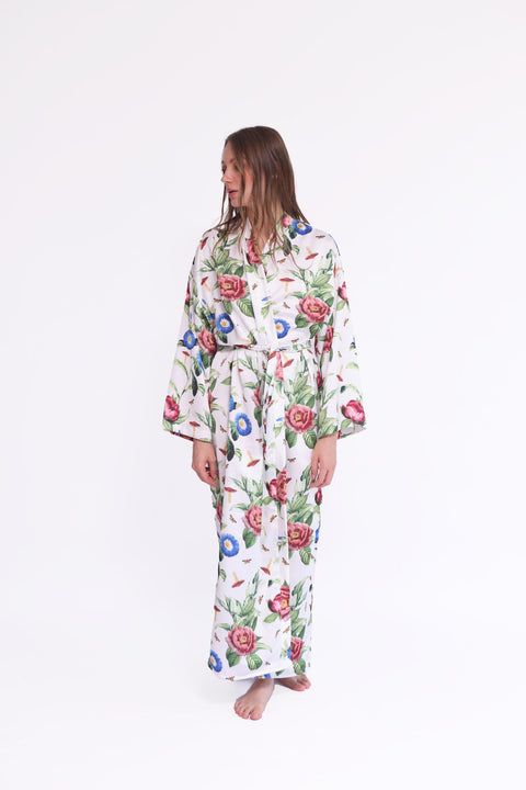 FLORAL ROBE
