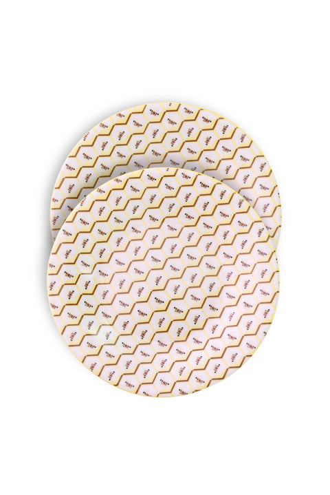 MINI HONEY COMB DINNER PLATES