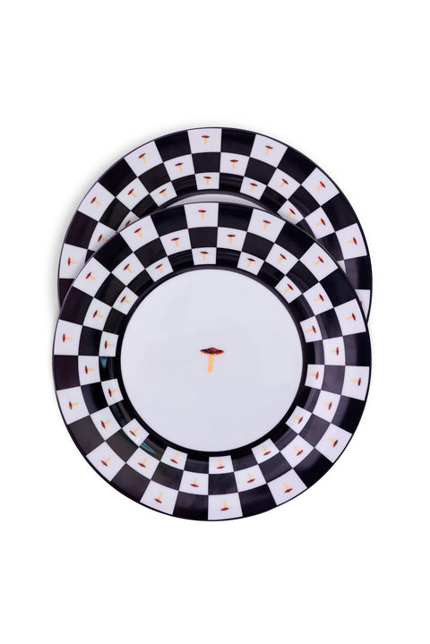 MUSHROOM DINNER PLATES